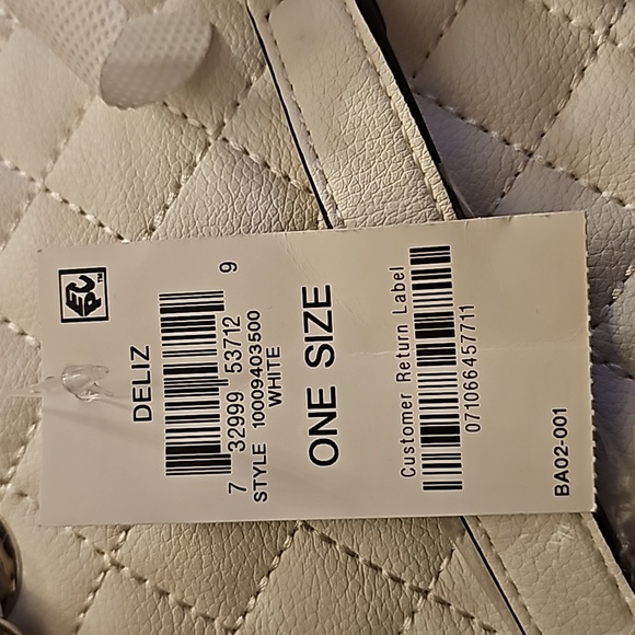 INC International Concepts Deliz Chain Shoulder Bag White NWT! - Picture 13 of 13